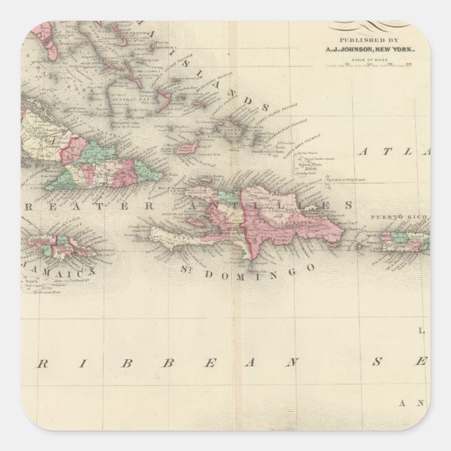 VÄSTER 3 FYRKANTIGT KLISTERMÄRKE (Framsida)