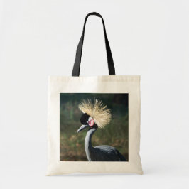 Väster African Crowned Crane Tygkasse