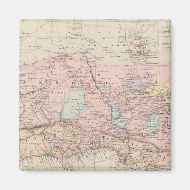 VÄSTER AFRIKA 2 MAGNET (Framsidan)