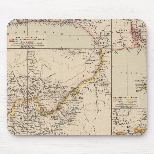 Väster Afrika 2 Musmatta (Framsidan)