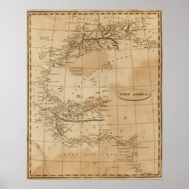 VÄSTER AFRIKA 2 POSTER (Framsidan)