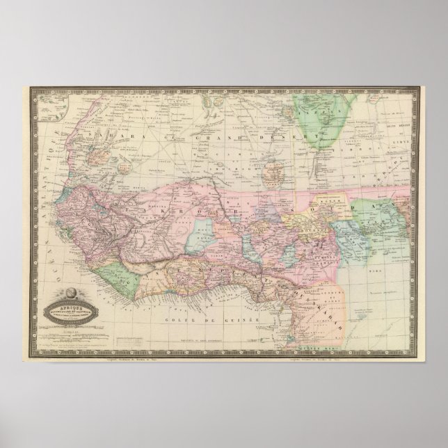 VÄSTER AFRIKA 2 POSTER (Framsidan)