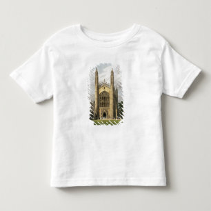Väster avslutar av kung högskolakapell, Cambridg T-shirt