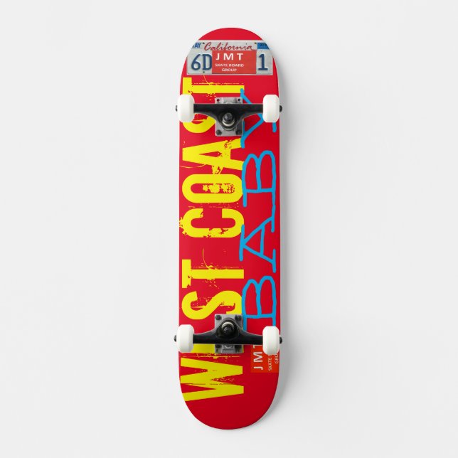 VÄSTER BABY JMT USA Skateboard (Framsida)