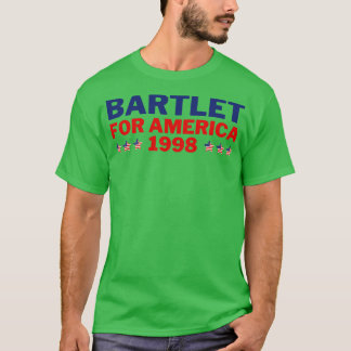 Väster Bartlet for America 1998 6 T Shirt