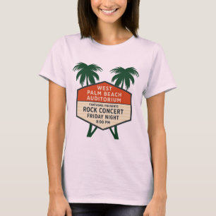 Väster Beach Auditorium Marquee Consert Shirt T