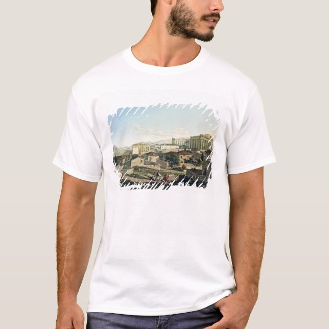Väster beklär av parthenonen, pläterar 19 från Par T Shirt (Framsida)