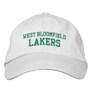 Väster Bloomfield High School Embroized Hat Broderad Keps