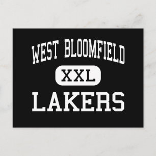 Väster Bloomfield - Lakers - High - Väster Bloomfi Vykort