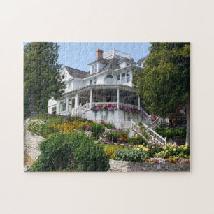 Väster Bluff Mansion på Mackinac Island, Michiga Pussel