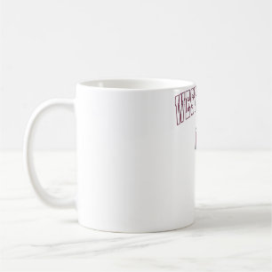 Väster Carter High School Comets Kaffemugg