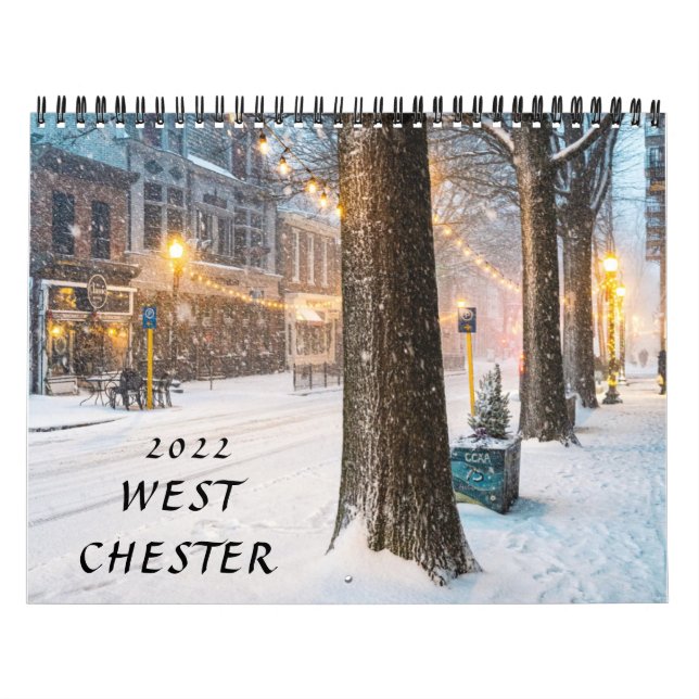 Väster Chester Calendar 2022 Kalender (Omslag)