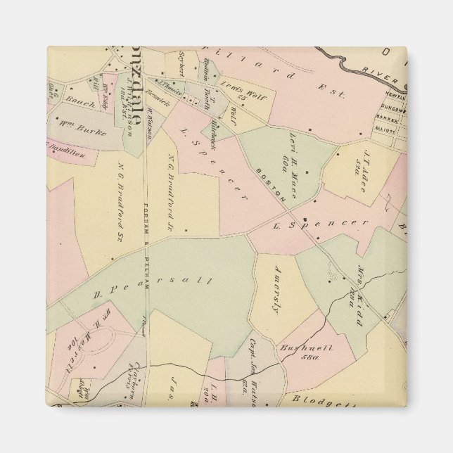 Väster Chester, New York Magnet (Framsidan)