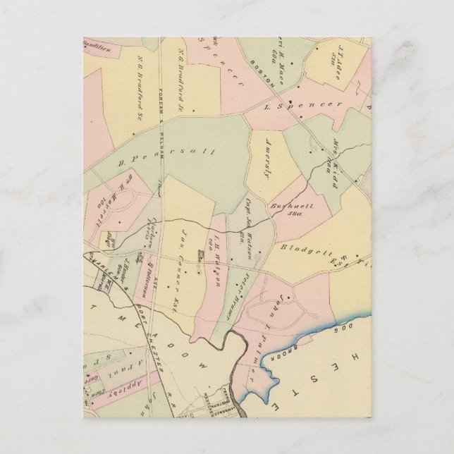 Väster Chester, New York Vykort (Framsida)