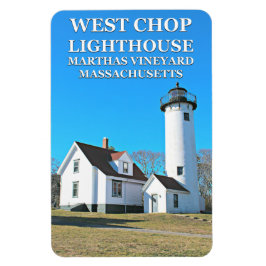 Väster Chop Lighthouse Marthas Vineyard Flexi Magn Magnet