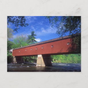 Väster Cornwall Covered Bridge Vykort