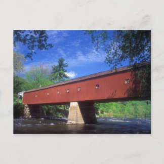 Väster Cornwall Covered Bridge Vykort