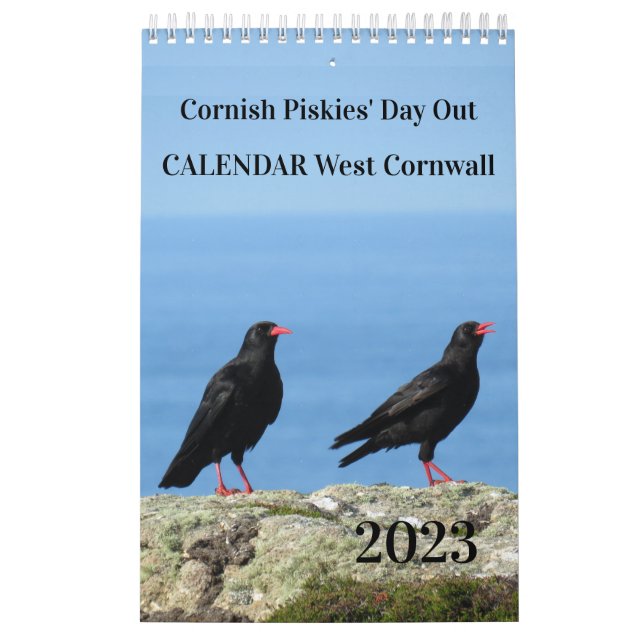 Väster Cornwall Photography Cornish Piskies's Day  Kalender (Omslag)