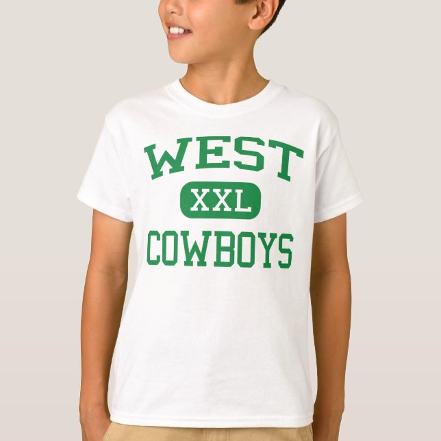 Väster - Cowboys - High - Minneapolis Minnesota T Shirt (Framsida)