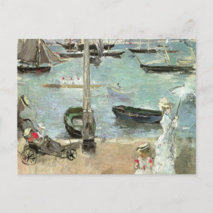 Väster Cowes, Isle of Wight, av Berthe Morisot Vykort