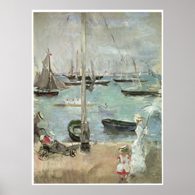 Väster Cowes, Isle of Wight, Berthe Morisot Poster (Framsidan)