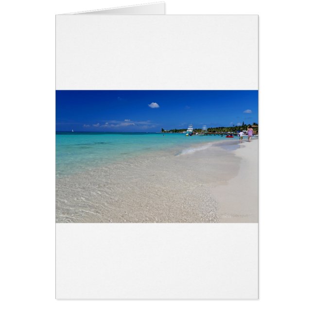Väster End Beach.JPG Hälsningskort (Framsidan)