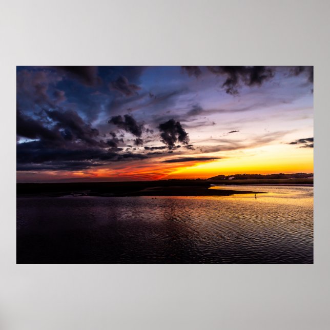 Väster End Breakwater Poster (Framsidan)