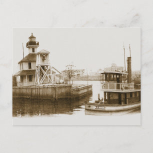Väster End New Orleans 1906 Vykort