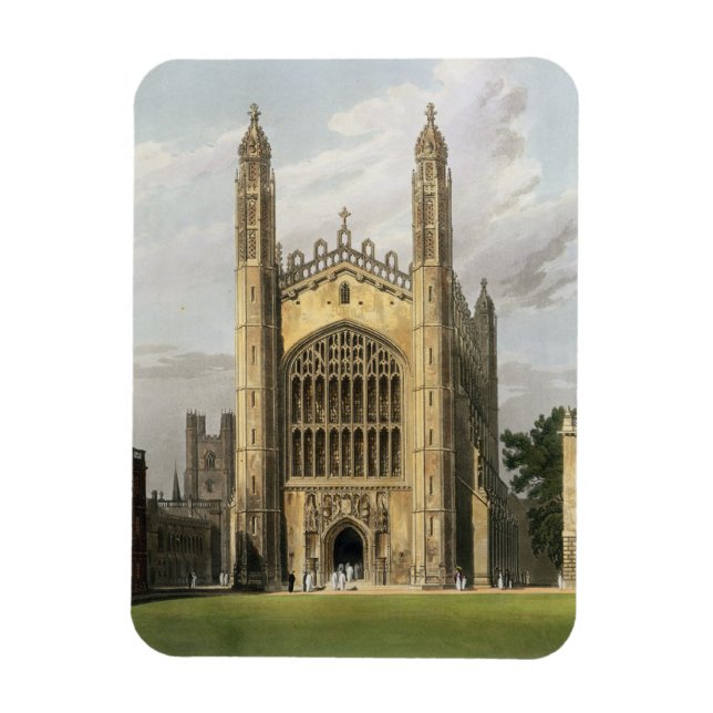 Väster End of Kung College Chapel, Cambridge, från Magnet (Vertikal)