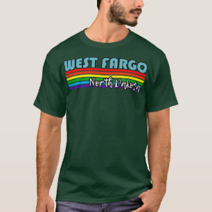 Väster Fargo North Dakota Pride Väster Fargo LGBT T Shirt