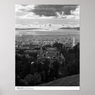 Väster från Big "C" sent på eftermiddagen Poster