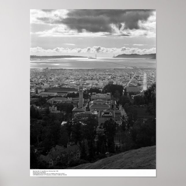 Väster från Big "C" sent på eftermiddagen Poster (Framsidan)