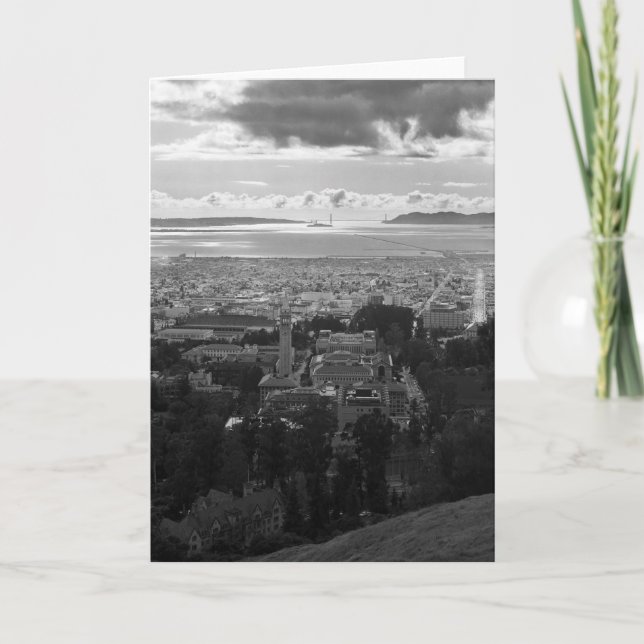 Väster från stor sen eftermiddag "för C" Kort (Framsida)