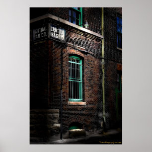 Väster Grund Kansas City Suburban Photo Art Poster