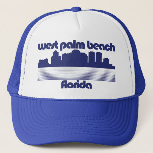 Väster Handflatan Beach Florida Keps