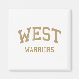 Väster High School Hs Torrance Ca Retro Sports Magnet