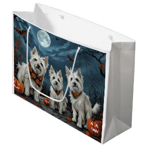 Väster Highland Halloween Spooky