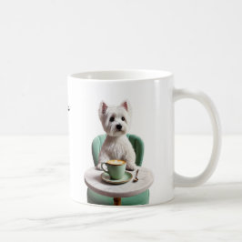 Väster Highland Terrier Coffee Mugg