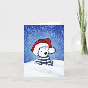 Väster Highland Terrier-julkort Helgkort