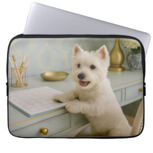 Väster Highland Terrier Laptop sleeve