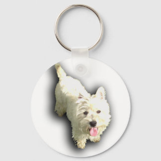 Väster Highland Terrier Nyckelring