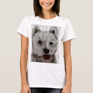 Väster Highland Terrier Plain T-shirt