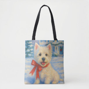 Väster Highland Terrier Tygkasse