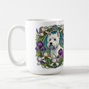 Väster Highland Terrier Westie Kaffemugg
