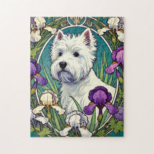 Väster Highland Terrier Westie Pussel