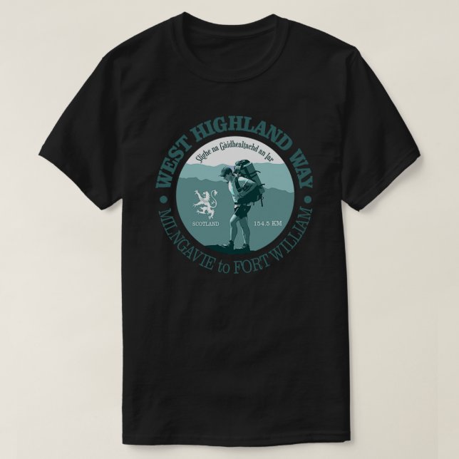 Väster Highland Way Essential T-Shirt (Design framsida)