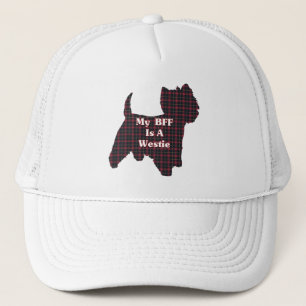 Väster Highland White Terrier BFF Hat Truckerkeps