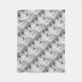 Väster Highland White Terrier Fleecefilt