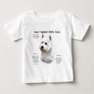 Väster Highland White Terrier History Design Tee
