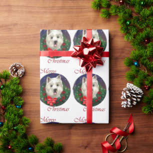 Väster Highland White Terrier jul Presentpapper